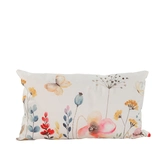 Buitenkussen veldbloemen 50x30cm