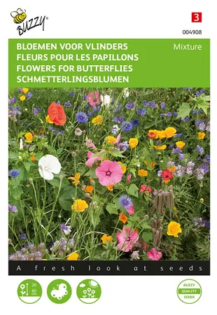 Buzzy® Bloemen voor vlinders mengsel - afbeelding 1