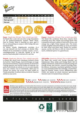 Buzzy® Culinary Peppers Rawit mix - afbeelding 2