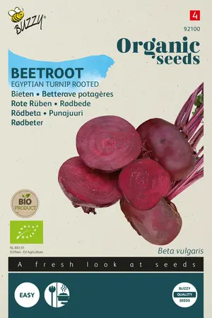 Buzzy® Organic Bieten Egyptische Platronde (BIO) - afbeelding 1