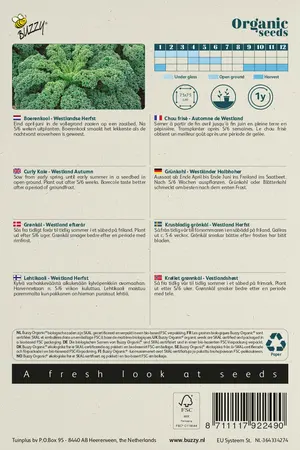 Buzzy® Organic Boerenkool Westlandse Herfst (BIO) - afbeelding 2