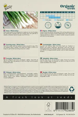 Buzzy® Organic Bosui White Lisbon (BIO) - afbeelding 2