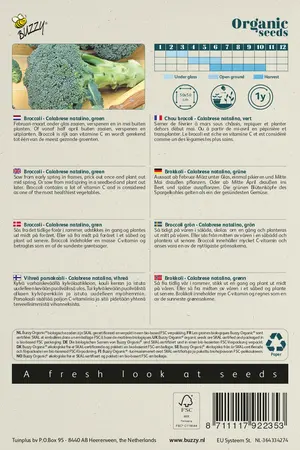 Buzzy® Organic Broccoli Calabrese natalino (BIO) - afbeelding 2