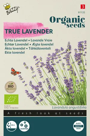 Buzzy® Organic Echte Lavendel  (BIO) - afbeelding 1