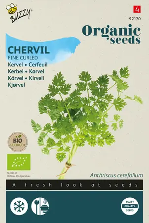 Buzzy® Organic Kervel Fijne Krul  (BIO) - afbeelding 1