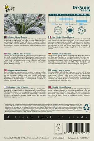 Buzzy® Organic Palmkool Nero di Toscana (BIO) - afbeelding 2