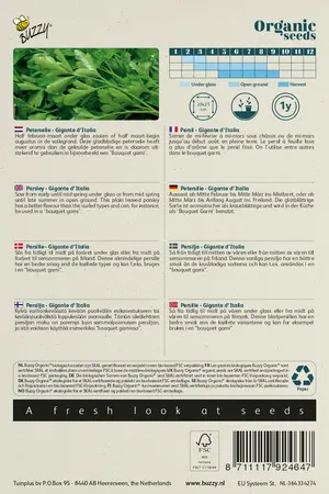 Buzzy® Organic Peterselie Gigante d'Italia  (BIO) - afbeelding 2