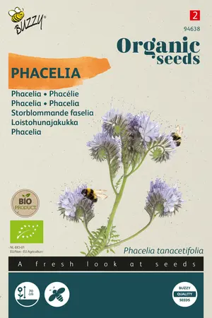 Buzzy® Organic Phacelia, Bijenvoer (BIO) - afbeelding 1
