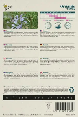 Buzzy® Organic Rozemarijn  (BIO) - afbeelding 2