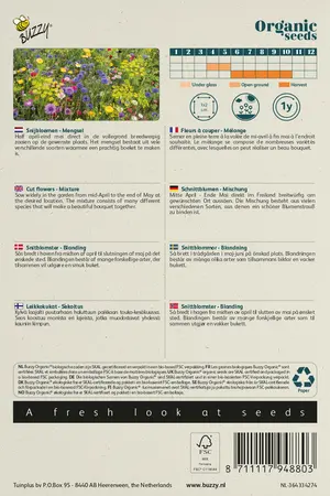 Buzzy® Organic Snijbloemenmengsel (BIO) - afbeelding 2