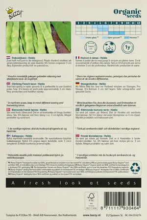 Buzzy® Organic Stoksnijboon Helda  (BIO) - afbeelding 2