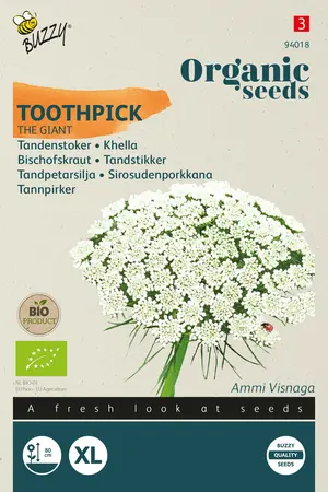 Buzzy® Organic Tandenstoker The Giant (BIO) - afbeelding 1