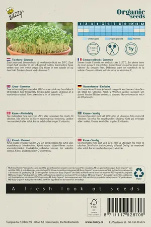 Buzzy® Organic Tuinkers Gewone  (BIO) - afbeelding 2