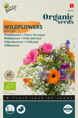 Buzzy® Organic Wildbloemen mengsel  (BIO) - afbeelding 1