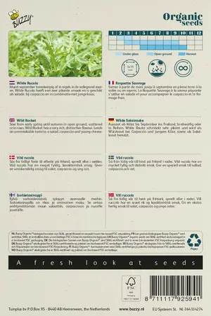 Buzzy® Organic Wilde Rucola  (BIO) - afbeelding 2
