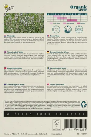 Buzzy® Organic Winter Tijm (BIO) - afbeelding 2