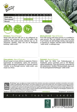 Buzzy® Palmkool Nero di Toscana - afbeelding 2