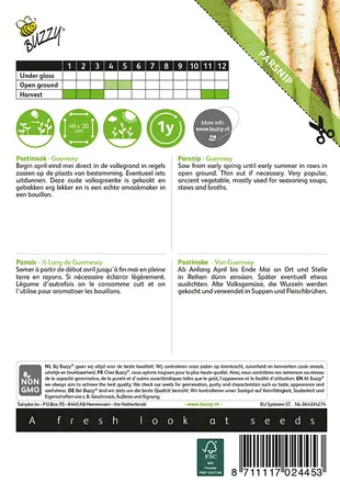 Buzzy® Pastinaak Demi-Long De Guernsey - afbeelding 2