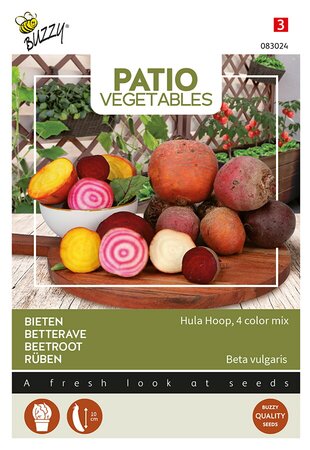 Buzzy® Patio Veggies, Bieten Hula Hoop, 4 kleuren - afbeelding 1