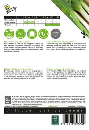 Buzzy® Prei Herfstreuzen 3, Olifant - afbeelding 2
