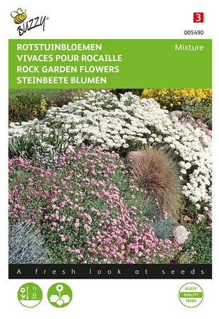 Buzzy® Rotstuinbloemen Mengsel - afbeelding 1