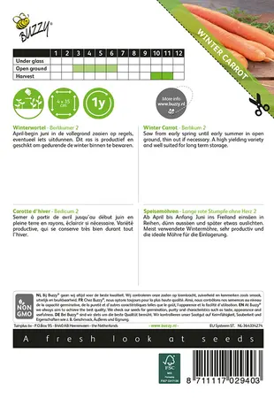 Buzzy® Winterwortel Berlikumer 2 - afbeelding 2