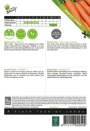 Buzzy® Wortelen Flakkée 2 - afbeelding 2