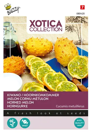 Buzzy® Xotica Kiwano, Hoornkomkommer - afbeelding 1