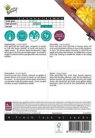 Buzzy® Xotica Komkommer Lemon Apple - afbeelding 2