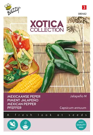 Buzzy® Xotica Mexicaanse peper Jalapeño M - afbeelding 1