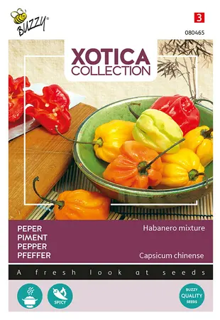 Buzzy® Xotica Peper Habanero mix - afbeelding 1