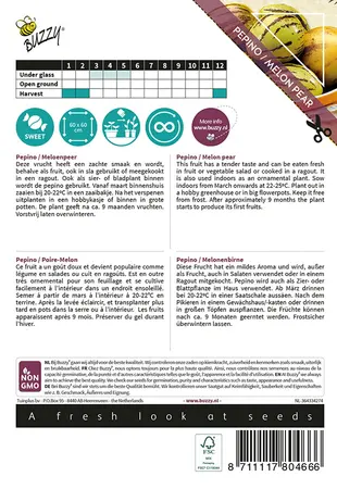 Buzzy® Xotica Pepino, Meloenpeer - afbeelding 2