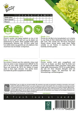 Buzzy® Zinnia Envy - afbeelding 2