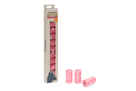 BZ AFBR POEPZAKJES ROZENGEUR 12X15ST - afbeelding 1