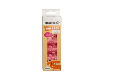 BZ Afbreekbaar poepzakjes ROZENGEUR 6x15st - afbeelding 5