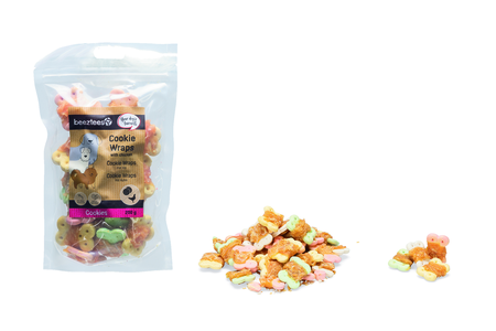 BZ COOKIE WRAPS MET KIP M 200G - afbeelding 1