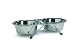 BZ DRAADSTAND+2STEELDISH 461 0,45L - afbeelding 1