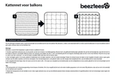 BZ KATTENNET V BALKON TRANSP 8X3M - afbeelding 3