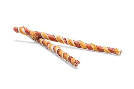 BZ KAUWSTICKS MET KIP EN RUND 2X 40 - afbeelding 3
