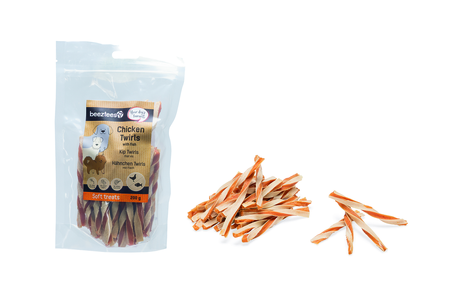 BZ KIP TWIRLS MET VIS 200G - afbeelding 1
