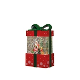 Cadeau glitterwater led 19x11cm rd - afbeelding 4