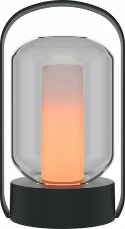 Calex Outdoor Battery Rechargeable Lantaarn Flame Effect - afbeelding 1