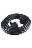 Calex Rubber verlengkabel 3x1,5mm², met stekker/contrastekker IP44, 15mtr - afbeelding 2