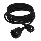 Calex Rubber verlengkabel 3x1,5mm², met stekker/contrastekker IP44, 10mtr - afbeelding 1