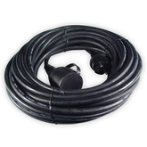Calex Rubber verlengkabel 3x1,5mm², met stekker/contrastekker IP44, 20mtr