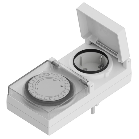 Calex waterdichte IP44 wcd timer 24H - afbeelding 1