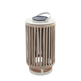 Cali solar lamp D 31 x H 62 cm zand