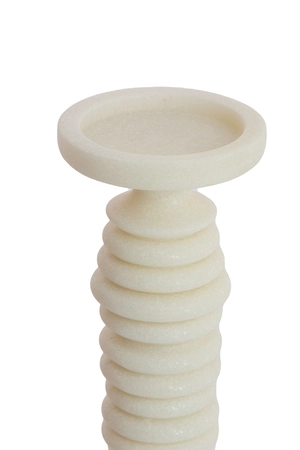 Light & Living Candle holder Ø11x32 cm BOLA beige - afbeelding 2