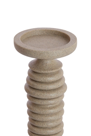 Light & Living Candle holder Ø11x40 cm BOLA sand - afbeelding 2