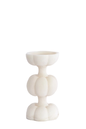 Light & Living Candle holder Ø13x24,5 cm ASTORIA beige - afbeelding 1